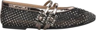 Alma En Pena Ballerina mesh gespen - Dames - Ballerinas - Geel - 36 EU - Schoenen