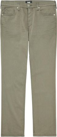 Paige Federal Slim Straight-leg Jeans - Grey - 38 (W38 / Xxl)