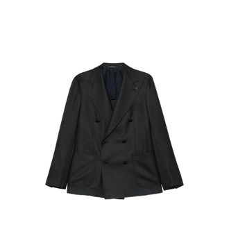 Tagliatore Double-breasted Peak-lapels Blazer