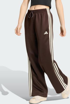adidas Stadium - Pantaloni sportivi color caff&egrave; aurora con 3 strisce-Marrone