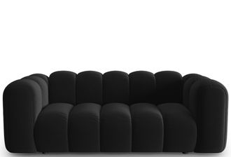 MICADONI 2-Sitzer Design Modul Sofa Lupine - Samtbezug