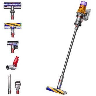 Dyson Home Dyson V12 Detect Slim Absolute Staubsauger Nickel Yellow