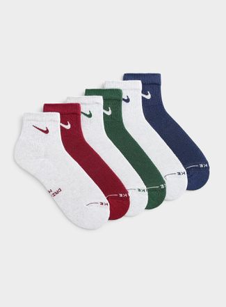 Nike Mens Everyday Elevated colourful ankle socks Set of 6