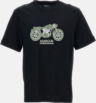 Barbour T-shirt Stampa Piston
