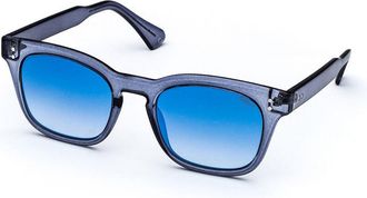 Saraghina MICHELANGELO 261MGG Mens Sunglasses Blue Size 49