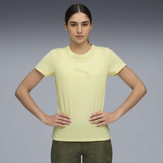 Puma T-shirt Train All Day Essentials da donna, Abbigliamento, Giallo, XXL