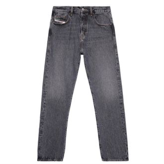 Diesel Mens Viker Straight Jeans in Black 02 - Size 28W/30L