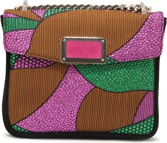 Sandro Ferrone Shoulder Bags, female, Multicolor, Size: ONE SIZE Vinyl Mini Bag