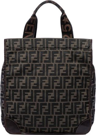 Fendi Pre-owned Fendi Zucca Canvas Foldable Tote Ladies EWG46R75XIA223GF