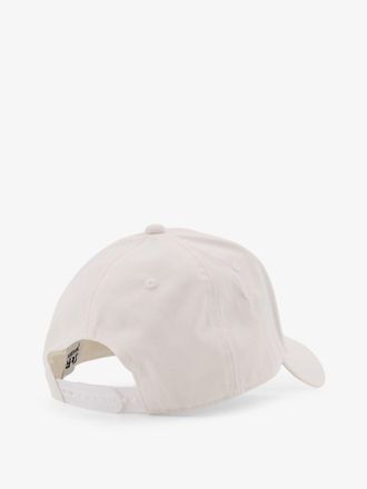 Golden Goose Mens Hat Demos Cotton-Blend White