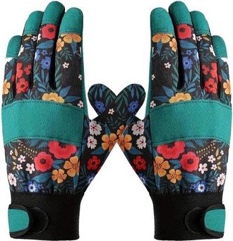No Brand Guantes, Guantes De Jardiner&iacute;a, Manoplas De Trabajo, Fabricados En Microfibra Resistente Al Desgaste, Manoplas Con Agarre A Prueba De Pinchazos, Ideal