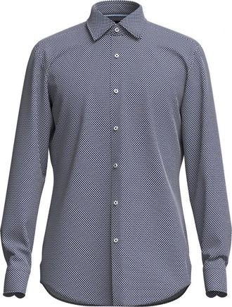 HUGO BOSS Casual Shirts - Heren - Casual Overhemden - Blauw - M - Overhemden
