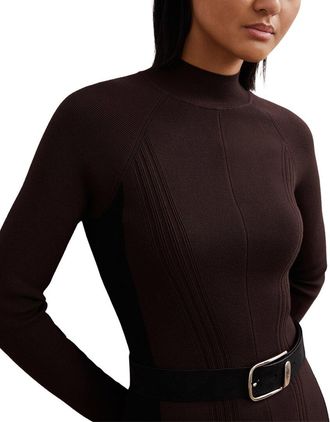 Reiss Zaya Knitted Dress