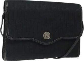 Dior Pre-owned Cross Body Bags, female, Black, Size: ONE SIZE Pre-owned Vintage Shoulder Bag