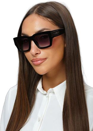 Just Cavalli Unisex Sunglasses Glossy Black Acetate