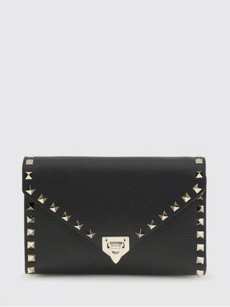 Valentino Garavani Clutch Rockstud Valentino Garavani in pelle a grana