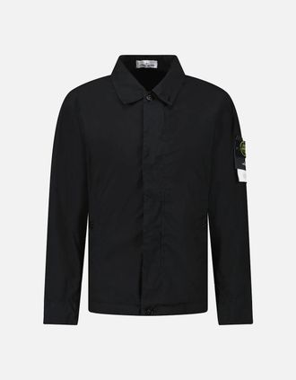 Stone Island Mens Stone Island Light Compact Jacket in Black - Size: 40/Regular