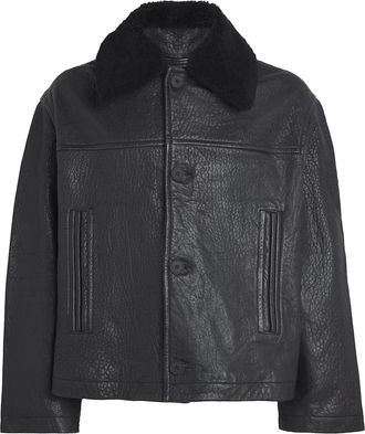 STUDIO NICHOLSON Del Leather Jacket Size M