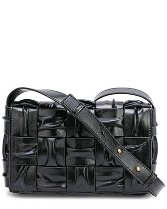 Tiffany & Fred Smooth Leather Barrel Crossbody