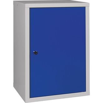 OEM Pensile In Lamiera Piena H600xl400xp300mm 1 Bd In Lamiera Di Acciaio Grigio Chiaro / Blu Genziana