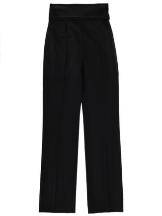 Alexander McQueen Black Tailored Pleated Pants