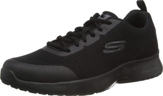 Skechers Mens Skech-air Dynamight Trainers, Blue Black Knit Synthetic Black Trim Bbk, 6 UK