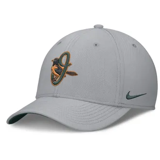 Nike Baltimore Orioles City Connect Rise Nike Mens Dri-FIT MLB Hat in Grey | NB17068NOLE-UHT