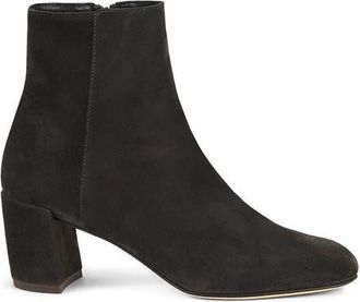 AGL Lynn Water-resistant velour Bootie in Ebony at Nordstrom, Size 40.5