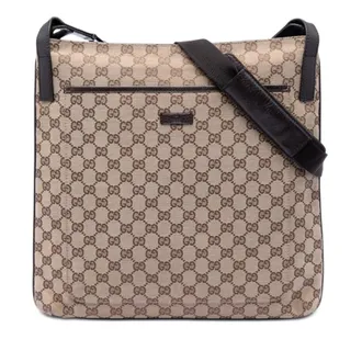 Gucci Pre-owned Gucci GG Canvas Crossbody Unisex TGEO240MA8YP0SL6
