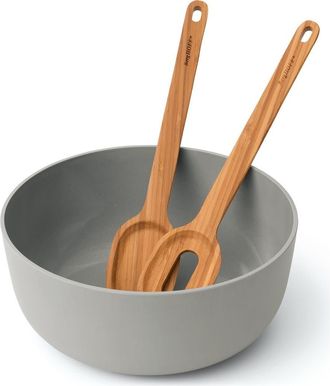 Berghoff Leo Salad Bowl Server Set in Grey at Nordstrom Rack