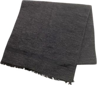 Fendi Pre-owned Scarves, female, Gray, Size: ONE SIZE Pre-owned Stole