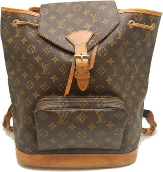 Louis Vuitton Brown Monogram Backpack (Pre-Owned)