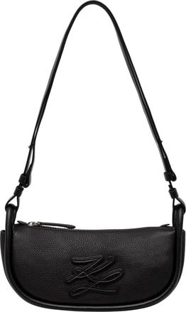 Karl Lagerfeld K/Autograph Crossbody Bag - Dames - Schoudertassen - Zwart - ONE Size - Leer - Tassen