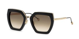 Philipp Plein SPP097S 0700 Womens Sunglasses Black Size 53