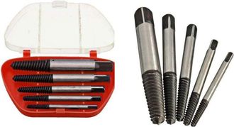 OEM Set Di 5 Punte Per Estrattori Di Viti Rotte Da 3 A 19 Mm