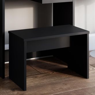 Vicco Banqueta, Negro, 70 Cm Para Tocador Vicco