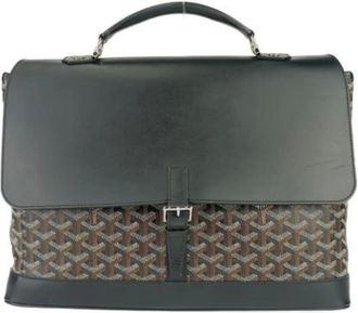 Goyard Pre-owned Handbags, female, Black, Size: ONE SIZE Pre-owned Leather handbags