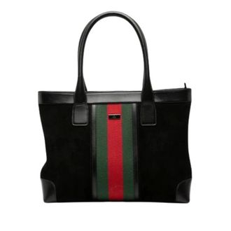 Gucci Pre-owned Tote Bags, female, Black, Size: ONE SIZE Pre-owned Tote Bag