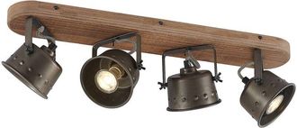 Lindby Lindby - Ceiling Lightdimmable Rubinjo made of Metal for Living Room & Dining Room