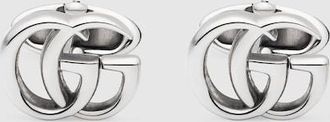 Gucci GG Marmont Cufflinks, Silver, Sterling Silver