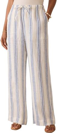 Faherty Palma Linen Drawstring Pant