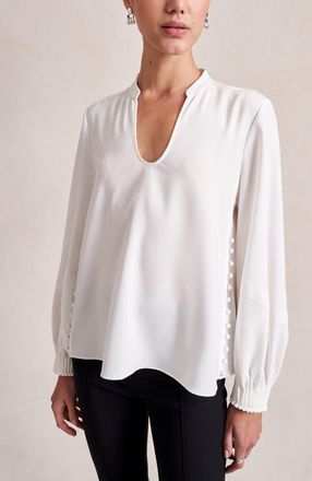La Ligne Francine Top in Ivory at Nordstrom, Size X-Large