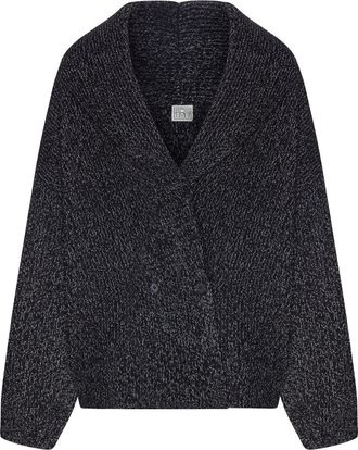 Toteme OVERSIZED CARDIGAN IN M&Eacute;LANGE KNIT - Toteme - Woman