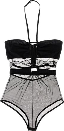 Nensi Dojaka Polyamide Womens Bodysuit