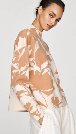 Maeve Carys Mock-Neck Sweater by Maeve