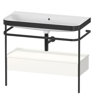 Duravit Set Duravit Happy D.2 Plus Con Consola Met&aacute;lica Y Caj&oacute;n