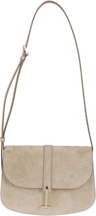 Tom Ford Kara Small Crossbody Bag - Dames - Schoudertassen - Beige - ONE Size - Leer - Tassen