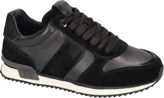 Gabor Schoenen, Dames, Zwart, 40 EU, Leer, 6002.01.003 Sneaker