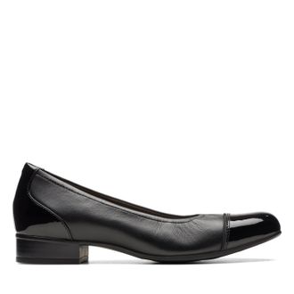 Clarks Juliet Step Black Leather