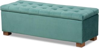 Design Studios Dnu Design Studios Roanoke Grid-Storage Ottoman Bench